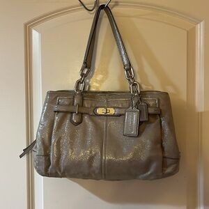 Coach leather bag